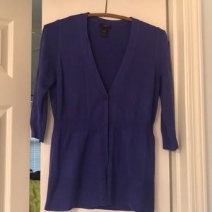 Pretty purply-blue sweater